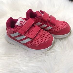 Little Girl Velcro adidas